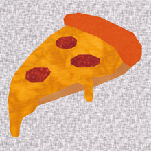Load image into Gallery viewer, Pizza Slice, Pepperoni extra cheesy, Foundation Paper Piecing Pattern (FPP Pattern), Quilt Block, 4 sizes