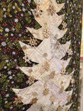 Load image into Gallery viewer, Everlasting Christmas Tree, Foundation Paper Piecing Pattern (FPP Pattern), Quilt Block, 1 Size, 24" x 48"