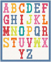 Load image into Gallery viewer, Western Alphabet, Foundation Paper Piecing Pattern (FPP), Quilt Block, 2 sizes