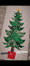 Load image into Gallery viewer, Everlasting Christmas Tree, Foundation Paper Piecing Pattern (FPP Pattern), Quilt Block, 1 Size, 24" x 48"