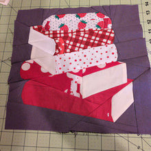 Load image into Gallery viewer, Book Club, Foundation Paper Piecing Pattern (FPP Pattern), Quilt Block, 5 sizes