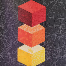 Load image into Gallery viewer, Building Blocks, Foundation Paper Piecing Pattern (FPP Pattern), 3 sizes