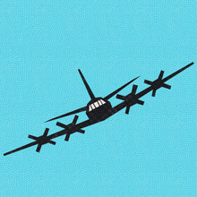 Load image into Gallery viewer, Plane, P3 Orion, Foundation Paper Piecing Pattern (FPP Pattern), Quilt Block, 4 sizes
