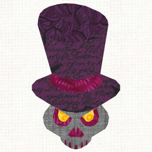 Load image into Gallery viewer, Voodoo Man, Witchcraft, Foundation Paper Piecing Pattern (FPP Pattern), Quilt Block, 4 sizes