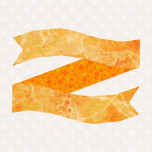 Load image into Gallery viewer, Banners Pattern Pack, Foundation Paper Piecing (FPP Pattern), Quilt Block, 8 Designs, 4 sizes