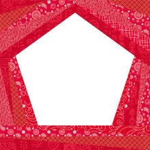 Load image into Gallery viewer, In the Doghouse, Foundation Paper Piecing Pattern (FPP), Quilt Block, 4 sizes