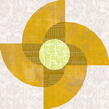 Load image into Gallery viewer, Spinning Top, Foundation Paper Piecing Pattern (FPP Pattern), Quilt Block, 4 sizes