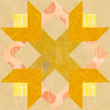 Load image into Gallery viewer, Tulip Garden, Flower, Foundation Paper Piecing Pattern (FPP Pattern), Quilt Block, 4 sizes