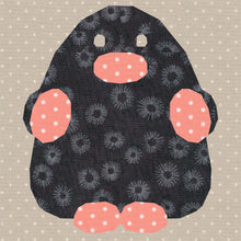 Load image into Gallery viewer, Mole in a Hole, Foundation Paper Piecing Pattern (FPP Pattern), Quilt Block, 4 sizes