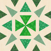 Load image into Gallery viewer, Radiant, Foundation Paper Piecing Pattern (FPP Pattern), 4 sizes