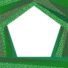 Load image into Gallery viewer, In the Doghouse, Foundation Paper Piecing Pattern (FPP), Quilt Block, 4 sizes