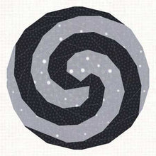 Load image into Gallery viewer, Whirligig, Foundation Paper Piecing Pattern (FPP Pattern), Quilt Block, 4 sizes