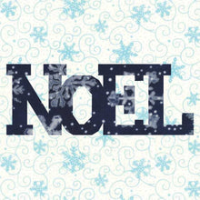 Load image into Gallery viewer, Noel, Foundation Paper Piecing Pattern (FPP Pattern), Quilt Block, 5 Sizes Included