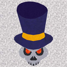 Load image into Gallery viewer, Voodoo Man, Witchcraft, Foundation Paper Piecing Pattern (FPP Pattern), Quilt Block, 4 sizes