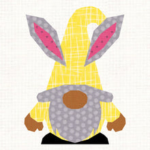 Load image into Gallery viewer, Gnome for the Holidays 3, Foundation Paper Piecing Pattern (FPP Pattern), Quilt Block, 5 Sizes Included