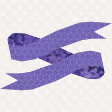 Load image into Gallery viewer, Banners Pattern Pack, Foundation Paper Piecing (FPP Pattern), Quilt Block, 8 Designs, 4 sizes