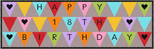 Load image into Gallery viewer, Party Banner Alphabet, Numbers and Punctuation, Foundation Paper Piecing Pattern (FPP), Quilt Block, 2 sizes