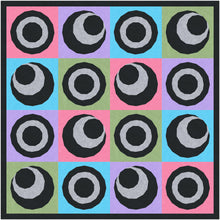 Load image into Gallery viewer, Going in Circles, Foundation Paper Piecing Pattern (FPP Pattern), Quilt Block, 2 Patterns in 4 sizes