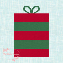 Load image into Gallery viewer, All Wrapped Up! Presents, Foundation Paper Piecing Pattern (FPP Pattern), Quilt Block, 3 Styles each in 3 sizes FPP Patterns- Full Bobbin Designs foundation paper piecing patterns quilt block patterns sewing patterns