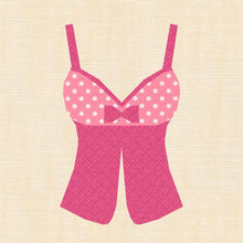 Load image into Gallery viewer, Babydoll, Foundation Paper Piecing, FPP Pattern, 3 sizes FPP Patterns- Full Bobbin Designs foundation paper piecing patterns quilt block patterns sewing patterns