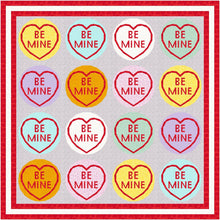 Load image into Gallery viewer, Be Mine, Love Heart Sweet, Foundation Paper Piecing Pattern (FPP Pattern), Quilt Block, 3 sizes FPP Patterns- Full Bobbin Designs foundation paper piecing patterns quilt block patterns sewing patterns