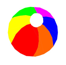 Load image into Gallery viewer, Beach Ball Foundation Paper Piecing Pattern (FPP Pattern), Quilt Block, 5 sizes FPP Patterns- Full Bobbin Designs foundation paper piecing patterns quilt block patterns sewing patterns