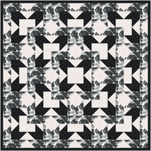 Load image into Gallery viewer, Bear Claw, Foundation Paper Piecing, FPP Pattern, 3 sizes FPP Patterns- Full Bobbin Designs foundation paper piecing patterns quilt block patterns sewing patterns