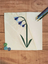 Load image into Gallery viewer, Bluebell, Flower Foundation Paper Piecing Pattern (FPP Pattern), Quilt Block, 3 sizes FPP Patterns- Full Bobbin Designs foundation paper piecing patterns quilt block patterns sewing patterns