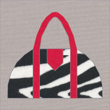 Load image into Gallery viewer, Bowler Style Handbag, Foundation Paper Piecing Pattern (FPP Pattern), Quilt Block, 3 sizes FPP Patterns- Full Bobbin Designs foundation paper piecing patterns quilt block patterns sewing patterns