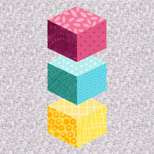 Load image into Gallery viewer, Building Blocks, Foundation Paper Piecing Pattern (FPP Pattern), 3 sizes FPP Patterns- Full Bobbin Designs foundation paper piecing patterns quilt block patterns sewing patterns