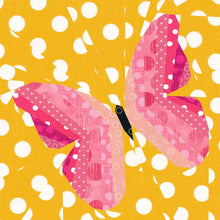 Load image into Gallery viewer, Butterfly Flutterby, Foundation Paper Piecing Pattern (FPP Pattern), Quilt Block, 3 sizes FPP Patterns- Full Bobbin Designs foundation paper piecing patterns quilt block patterns sewing patterns