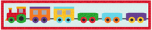 Load image into Gallery viewer, Choo Choo Train, Foundation Paper Piecing Pattern (FPP Pattern), Quilt Block, 3 Patterns included each in 4 sizes FPP Patterns- Full Bobbin Designs foundation paper piecing patterns quilt block patterns sewing patterns