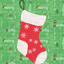Load image into Gallery viewer, Christmas Stockings, Set of 3, Foundation Paper Piecing Patterns (FPP Pattern), Quilt Block, 3 sizes FPP Patterns- Full Bobbin Designs foundation paper piecing patterns quilt block patterns sewing patterns