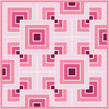 Load image into Gallery viewer, Cornerstone, Foundation Paper Piecing, FPP Pattern, 3 sizes FPP Patterns- Full Bobbin Designs foundation paper piecing patterns quilt block patterns sewing patterns