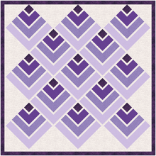 Load image into Gallery viewer, Cornerstone, Foundation Paper Piecing, FPP Pattern, 3 sizes FPP Patterns- Full Bobbin Designs foundation paper piecing patterns quilt block patterns sewing patterns