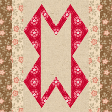 Load image into Gallery viewer, Crossroads, Foundation Paper Piecing, FPP Pattern, 3 sizes FPP Patterns- Full Bobbin Designs foundation paper piecing patterns quilt block patterns sewing patterns