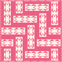 Load image into Gallery viewer, Crossroads, Foundation Paper Piecing, FPP Pattern, 3 sizes FPP Patterns- Full Bobbin Designs foundation paper piecing patterns quilt block patterns sewing patterns