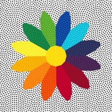 Load image into Gallery viewer, Daisy, Daisy, Foundation Paper Piecing, FPP Pattern, 3 sizes FPP Patterns- Full Bobbin Designs foundation paper piecing patterns quilt block patterns sewing patterns