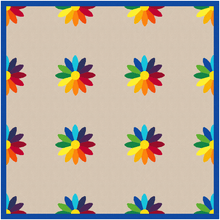 Load image into Gallery viewer, Daisy, Daisy, Foundation Paper Piecing, FPP Pattern, 3 sizes FPP Patterns- Full Bobbin Designs foundation paper piecing patterns quilt block patterns sewing patterns