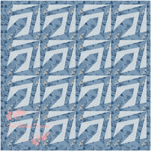 Load image into Gallery viewer, Deco Flower, Foundation Paper Piecing, FPP Pattern, 3 sizes FPP Patterns- Full Bobbin Designs foundation paper piecing patterns quilt block patterns sewing patterns