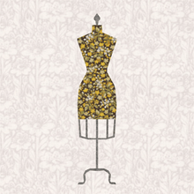 Load image into Gallery viewer, Dressmakers Dummy, Foundation Paper Piecing Pattern (FPP Pattern), 4 Sizes FPP Patterns- Full Bobbin Designs foundation paper piecing patterns quilt block patterns sewing patterns