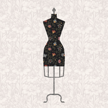 Load image into Gallery viewer, Dressmakers Dummy, Foundation Paper Piecing Pattern (FPP Pattern), 4 Sizes FPP Patterns- Full Bobbin Designs foundation paper piecing patterns quilt block patterns sewing patterns