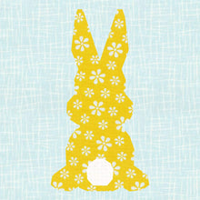 Load image into Gallery viewer, Easter Bunny, Rabbit, Foundation Paper Piecing Pattern (FPP Pattern), Quilt Block, 3 sizes FPP Patterns- Full Bobbin Designs foundation paper piecing patterns quilt block patterns sewing patterns