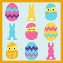 Load image into Gallery viewer, Easter Egg, Foundation Paper Piecing Pattern (FPP Pattern), Quilt Block, 3 sizes FPP Patterns- Full Bobbin Designs foundation paper piecing patterns quilt block patterns sewing patterns