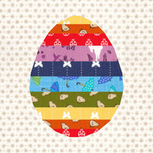 Load image into Gallery viewer, Easter Egg Set - Buy all 9 and get 35% off the original price FPP Patterns- Full Bobbin Designs foundation paper piecing patterns quilt block patterns sewing patterns