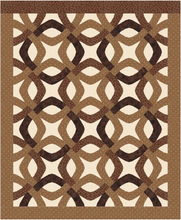 Load image into Gallery viewer, Entwined, Double Wedding Ring Variation, Foundation Paper Piecing Pattern (FPP Pattern), 4 sizes FPP Patterns- Full Bobbin Designs foundation paper piecing patterns quilt block patterns sewing patterns