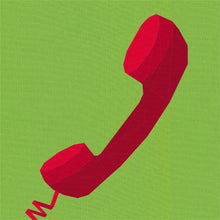 Load image into Gallery viewer, Call Me! Foundation Paper Piecing Pattern (FPP Pattern), Quilt Block, 4 Sizes