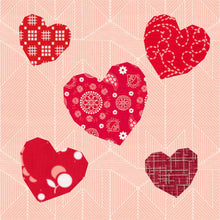 Load image into Gallery viewer, Love is all Around, Foundation Paper Piecing, FPP Pattern, 3 sizes FPP Patterns- Full Bobbin Designs foundation paper piecing patterns quilt block patterns sewing patterns