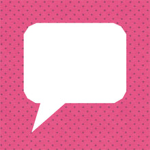 Load image into Gallery viewer, Curved Speech Bubble, Foundation Paper Piecing Pattern (FPP Pattern), Quilt Block, 4 Sizes
