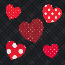 Load image into Gallery viewer, Love is all Around, Foundation Paper Piecing, FPP Pattern, 3 sizes FPP Patterns- Full Bobbin Designs foundation paper piecing patterns quilt block patterns sewing patterns